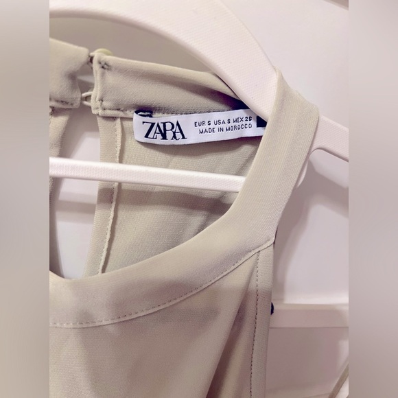 Zara High Neck Crop Top - Picture 4 of 6